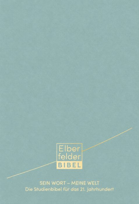 Sein Wort - meine Welt. Lederausgabe (Elberfelder Studienbibel)