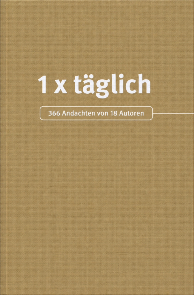 1 x täglich